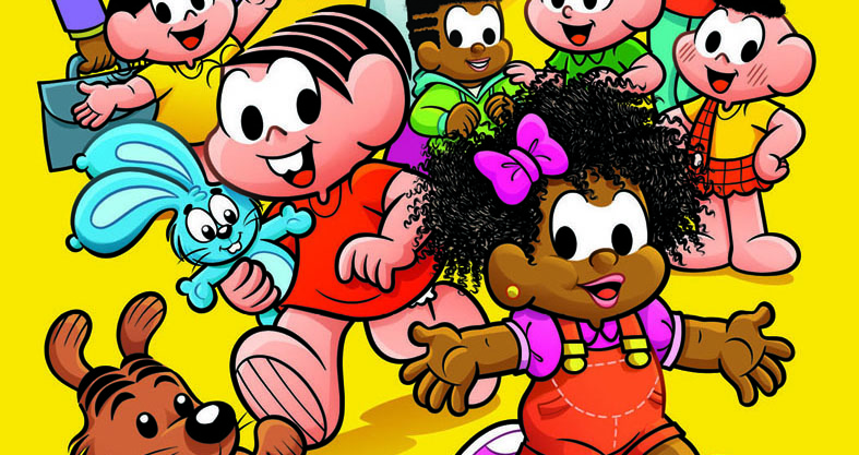 Garotas Geeks Primeira família negra nos quadrinhos da Turma da Mônica é apresentada ao público