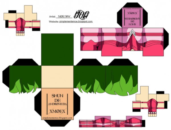 Blog_Paper_Toy_paper_toys_Saint_Seiya_Andromede_template_preview