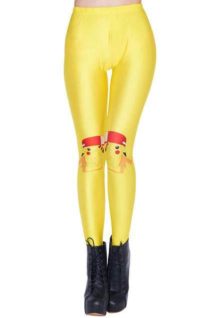 Legging de Pikachu: fofinha. ^^