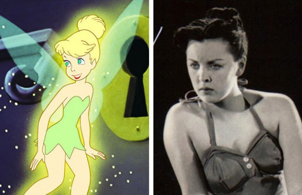 A atriz Margaret Kerry serviu como inspiração para a personagem Sininho, de Peter Pan.