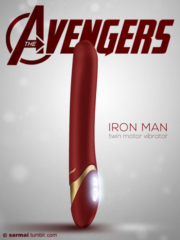 Iron Man com motorzinho.