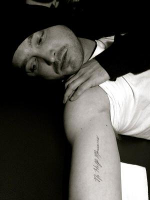 Tatuagem que o ator Aaron Paul fez em homenagem ao seriado.