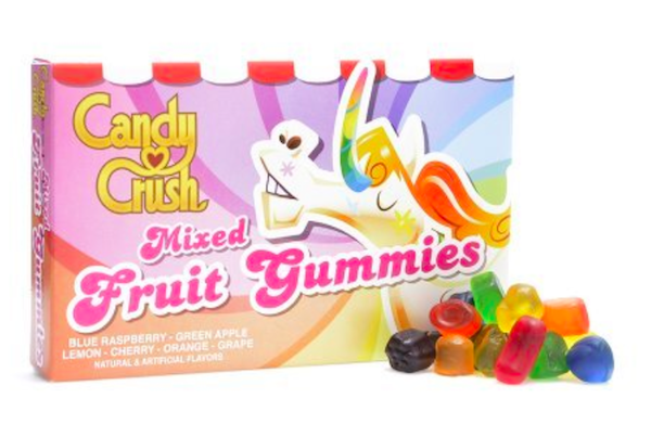 candy crush real fruit gummies