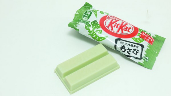 Kit Kat de Wasabi. o___O