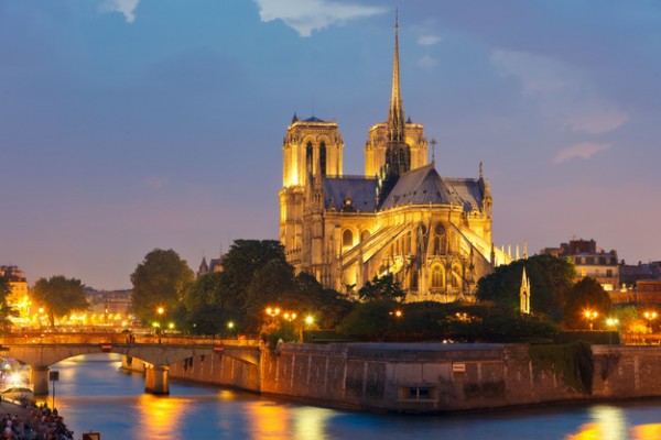 catedral de Notre Dame, em Paris, na França