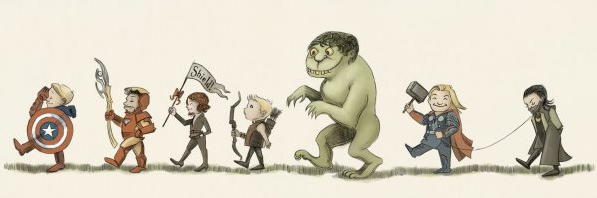 19 avengers Where the Wild Things Are