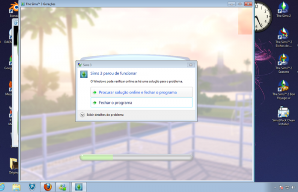 the sims 3 bug