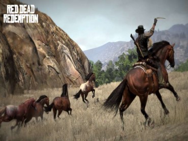 Red Dead Redemption cavalos selvagens
