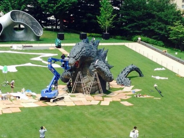 Godzilla ainda sendo feito! 