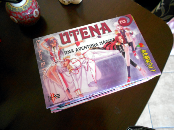 Capa do mangá baseado no filme de Utena