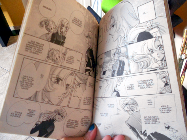 Exemplar da Keyko do mangá de Utena!