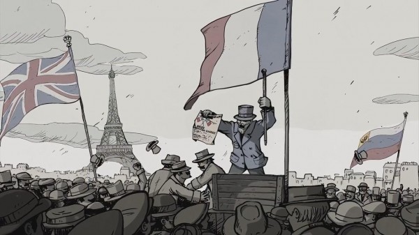França, 1914 – declaração de entrada na guerra 