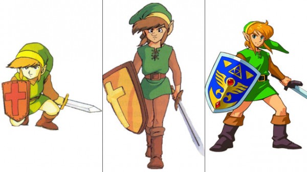 The Legend of Zelda, The Adventure of Link, A Link to the Past