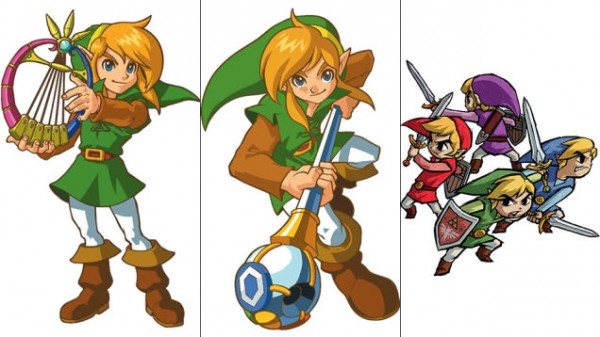 Oracle of Ages, Oracle of Seasons, Four Swords