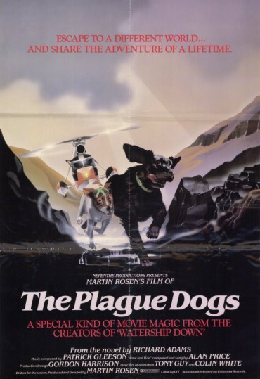 plague dogs - poster