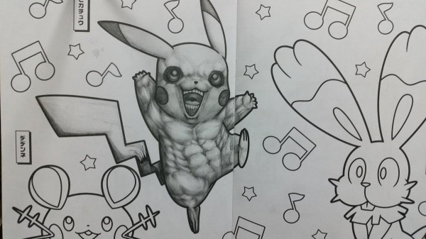 Desenhos para colorir Pokemon - Drowzee - Desenhos Pokemon