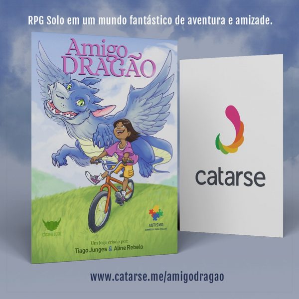 Amigo Dragão, RPG solo para crianças em financiamento coletivo! - RedeRPG