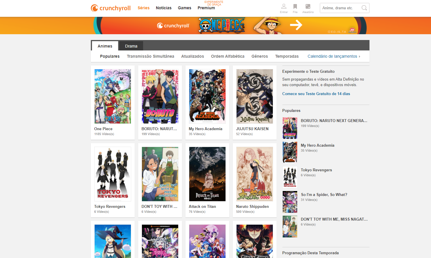 6 sites e serviços para você ver animes online – TVC16
